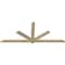 Ekena Millwork Kennewick Rough Sawn Timber Gable Bracket, Douglas Fir, 84"W x 35"H x 2"D x 4"F, 10/12 Pitch GBW084X35X0204KEN00RDF - alternate 2